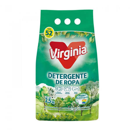 DETERGENTE DE ROPA POLVO VIRGINIA