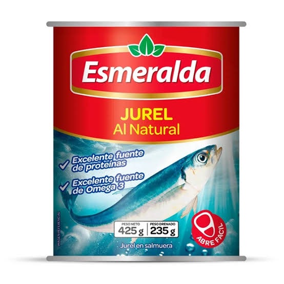 JUREL AL NATURAL ESMERALDA