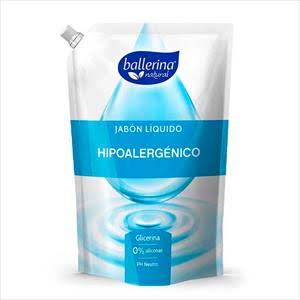 JABON BALLERINA HIPOALERGENICO