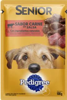 POUCH PEDIGREE SENIOR CARNE