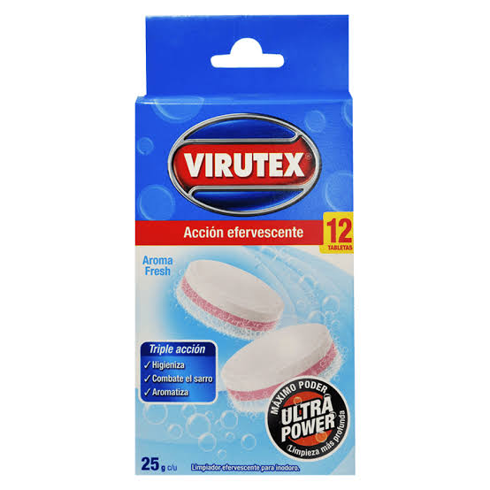 LIMPIADOR INODORO TAZA TABLETAS  VIRUTEX