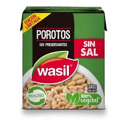 POROTO BLANCO S/SAL WASIL