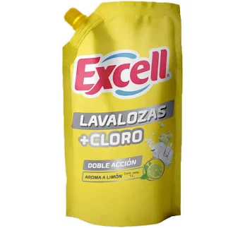 LAVALOZAS CON CLORO TRIPLE ACCION EXCELL