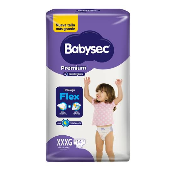 PAÑAL BABYSEC PREMIUM XXXG