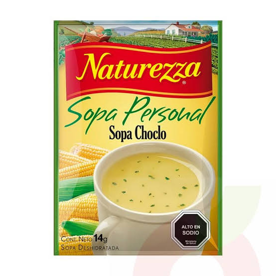 SOPA PARA UNO NATUREZZA CHOCLO