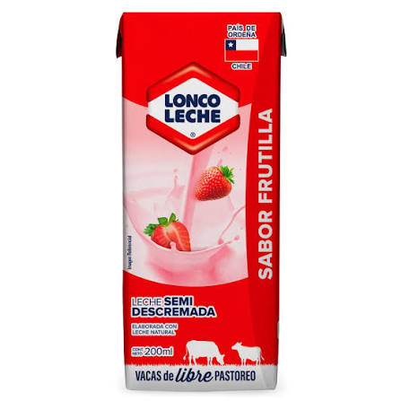 LECHE FRUTILLA LONCO