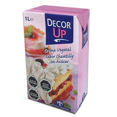 CREMA VEGETAL DECOR UP