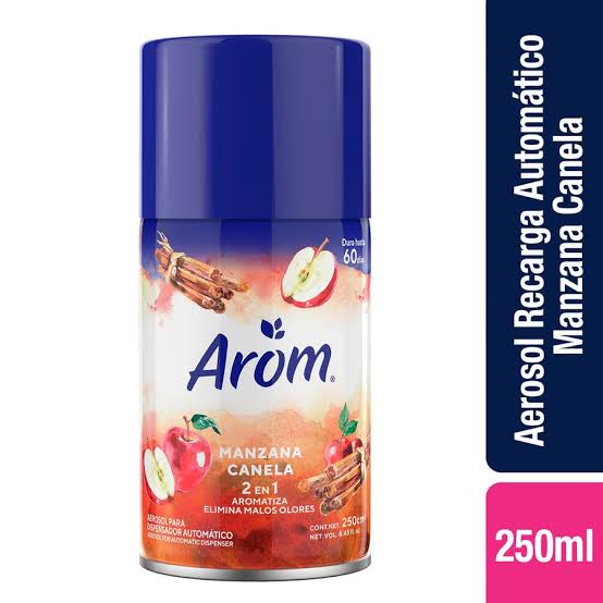 DESOD. AMB. AROM MZNA.-CANELA REC.