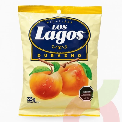 MERMELADA LOS LAGOS DURAZNO