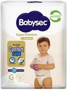 PAÑAL BABYSEC PREMIUM GRANDE