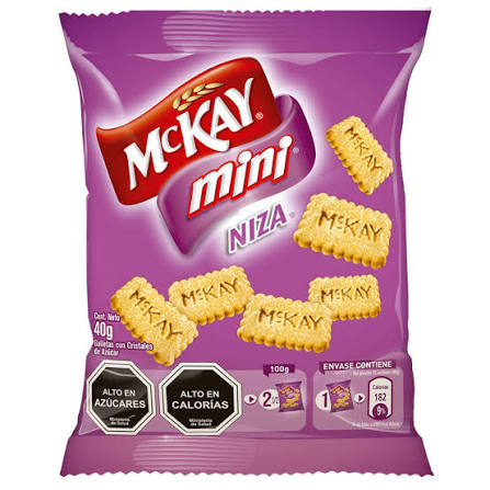 GALLETA MINI NIZA MCKAY