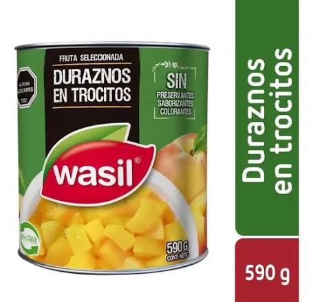 DURAZNO EN TROCITOS WASIL