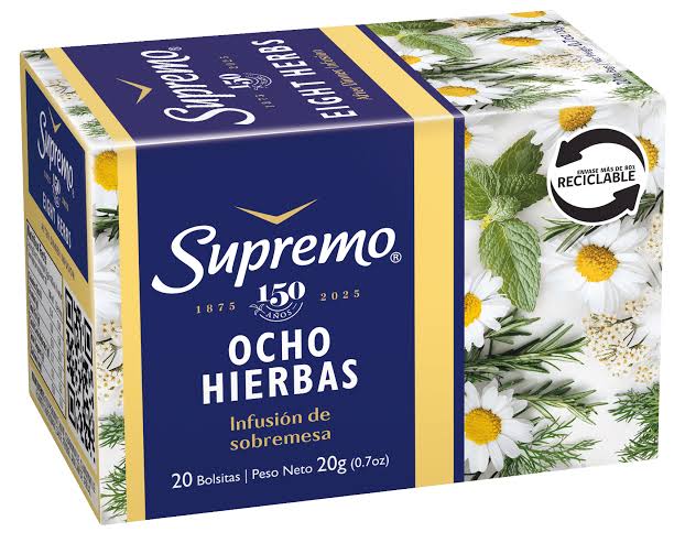 TE SUPREMO 8 HIERBAS