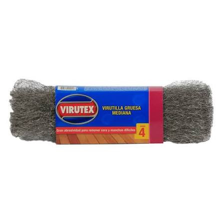 VIRUTILLA GRUESA MED. CLASICA N4 VIRUTEX