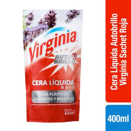 CERA VIRG. AUTOBRILLO ROJA 
