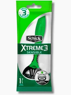 MAQ. AFEITAR SCHICK XTREME 3 P. SENSIBLE