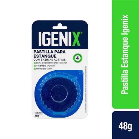 PASTILLA BAÑO AZUL IGENIX