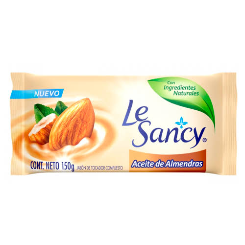 JABON LE SANCY BARRA ACEITE ALMENDRA