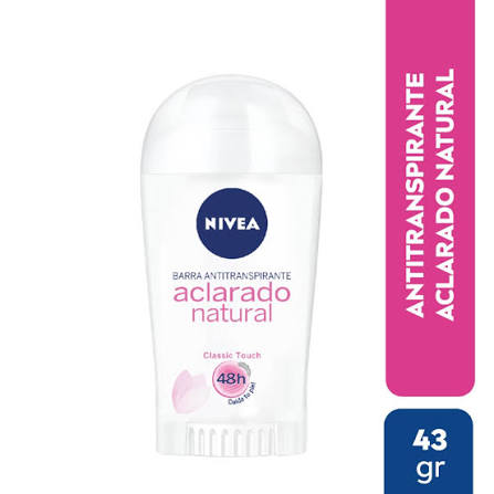 DESODORANTE NIVEA ACLARANTE CLASSIC BARRA