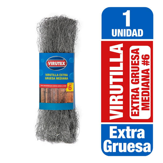VIRUTILLA EXT. GRUESA MED. N6 VIRUTEX