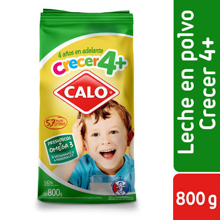 LECHE EN POLVO CALO CRECER 4 MAS