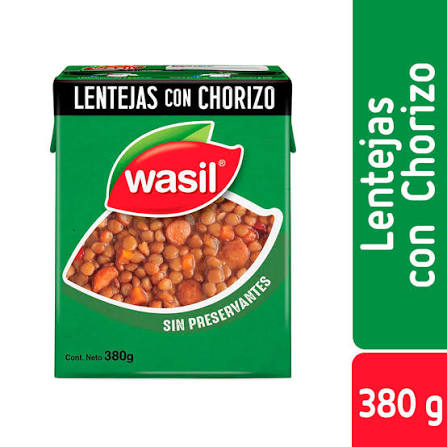 LENTEJAS CON CHORIZO WASIL