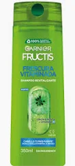 SHAMPOO FRUCTIS FRESCURA VITAMINADA