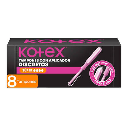 KOTEX TAMPONES SUPER