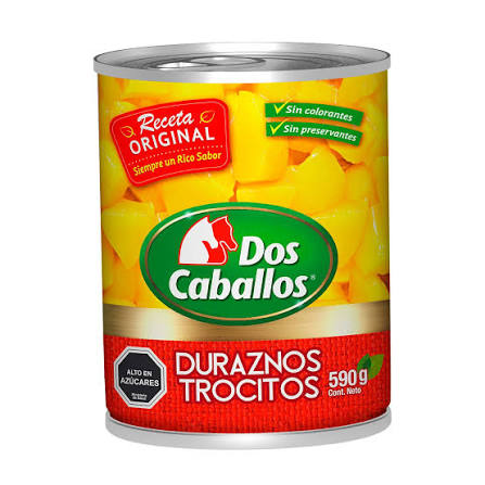DURAZNO EN TROCITOS DOS CABALLOS