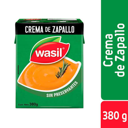 CREMA DE ZAPALLO WASIL