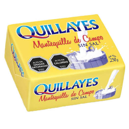MANTEQUILLA SIN SAL QUILLAYES