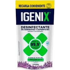 IGENIX DESINFECTANTE A. CUATERNARIO LAV RECARGA