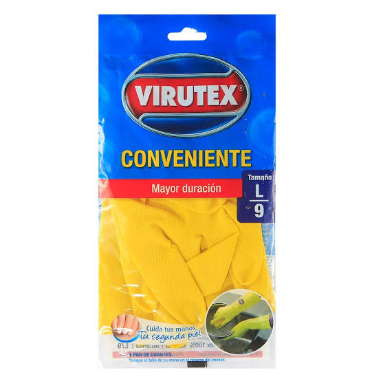 GUANTES VIRUTEX CONVENIENTE CLASICO L