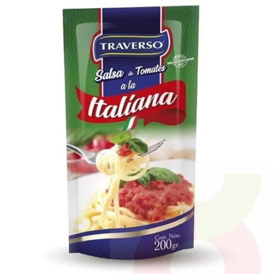SALSA DE TOMATE ITALIANA TRAVERSO