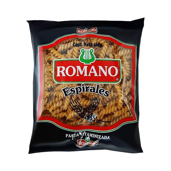 PASTAS ROMANO ESPIRALES N56