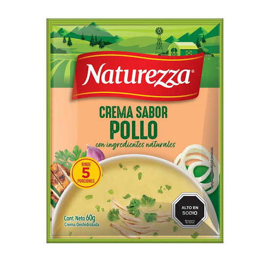 CREMA DE POLLO NATUREZZA