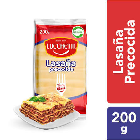 LASAÑA LUCCHETTI PRECOCIDA TRAD.