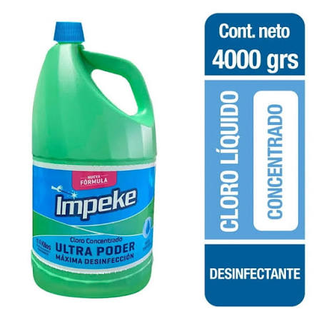 CLORO CONCENTRADO ULTRAPODER IMPEKE