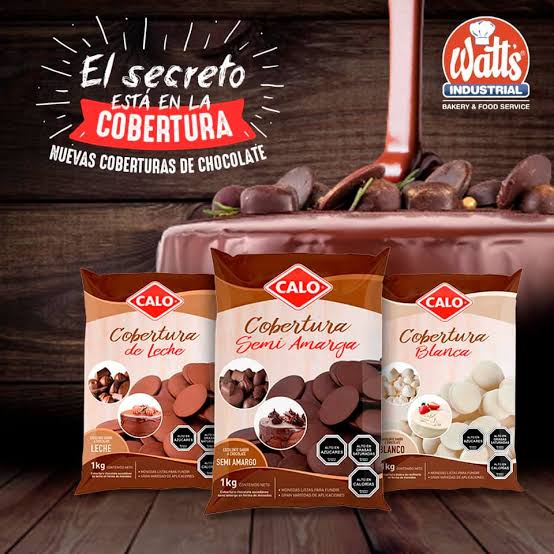COBERTURA CHOCOLATE LECHE CALO