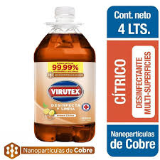 LIMPIADOR DESINFECTANTE CITRICO VIRUTEX