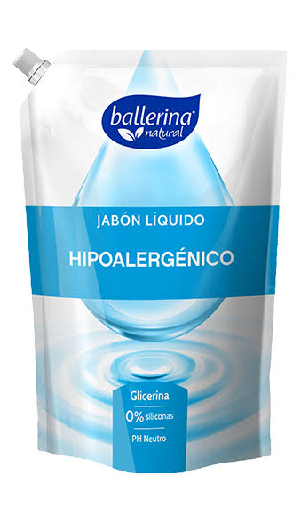 JABON BALLERINA HIPOALERGENICO