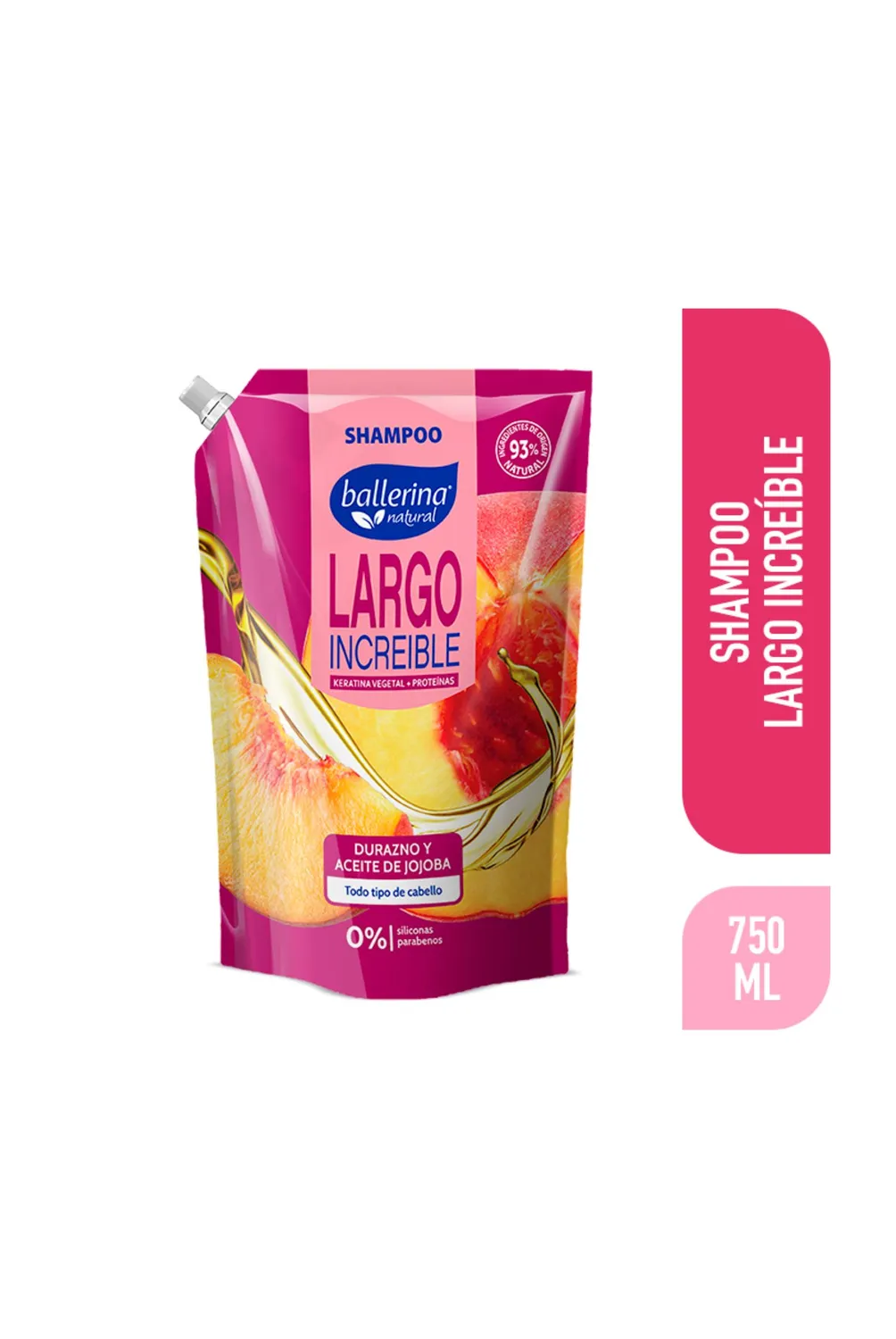 SHAMPOO BALLERINA LARGO INCREIBLE
