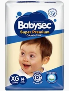 PAÑAL BABYSEC SUPER PREMIUM XG