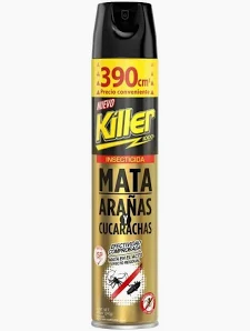 INSECTICIDA KILLER ARAÑAS Y CUCARACHAS