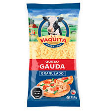 QUESO GAUDA GRANULADO LA VAQUITA