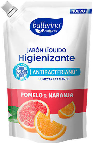 JABON BALLERINA POMELO NARANJA