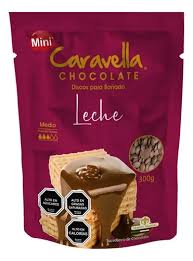 COBERTURA CHOC. MINI CARAVELLA LECHE