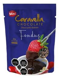 COBERTURA CHOC. MINI CARAVELLA FONDUE