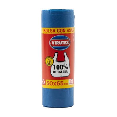 BOLSA DE BASURA C/ASAS VIRUTEX