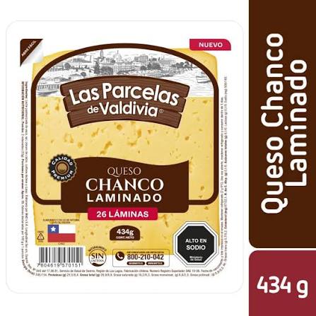 QUESO  LAS PARCELAS CHANCO LAMINADO
